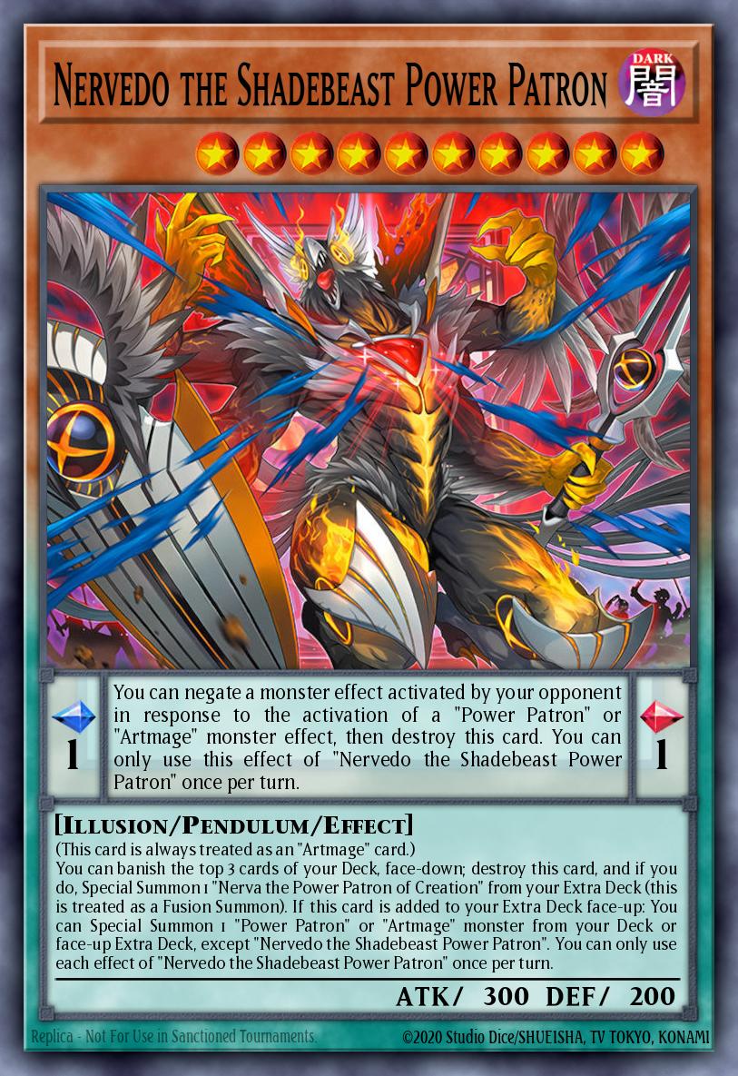 Power Patron Shadow Beast Nervedo